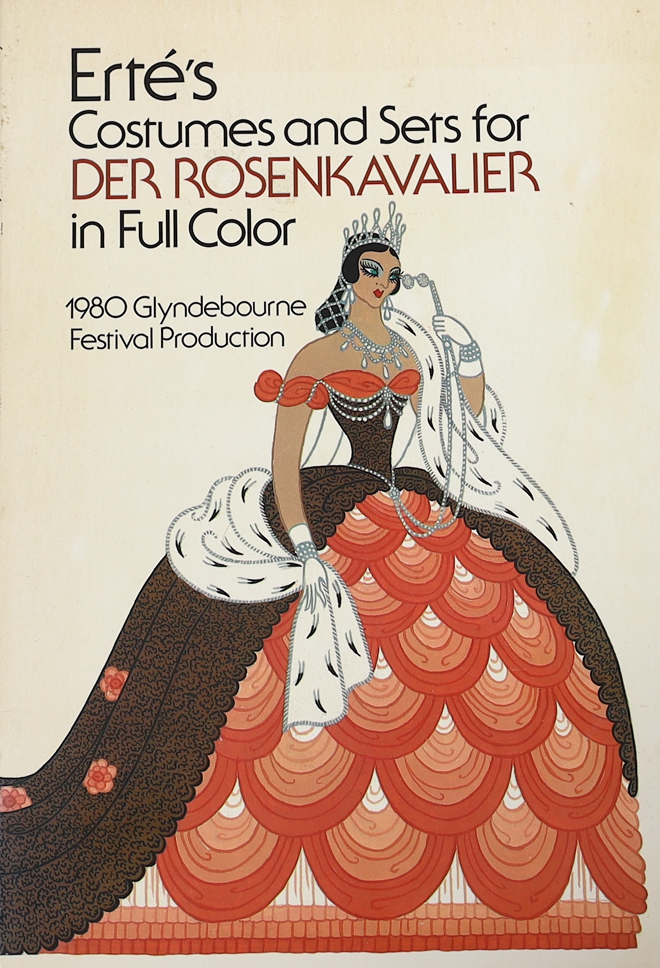 Erté (Romain de Tirtoff) (1892–1990), Costumes and sets for Der Rosenkavalier, signed by the artist with a presentation for Jo